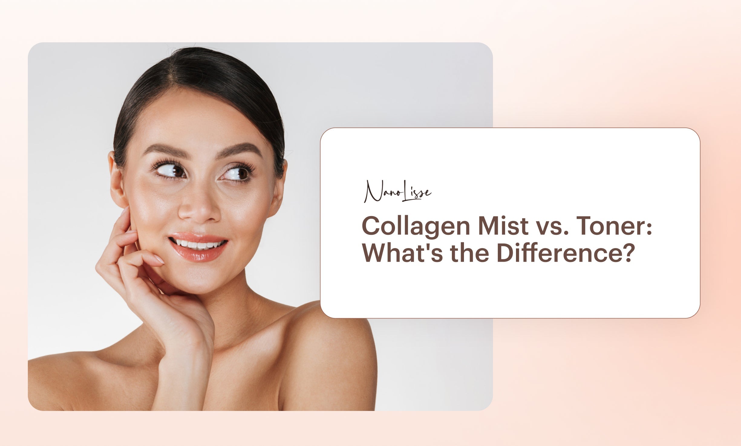 Collagen Mist vs. Toner: What's the Difference?