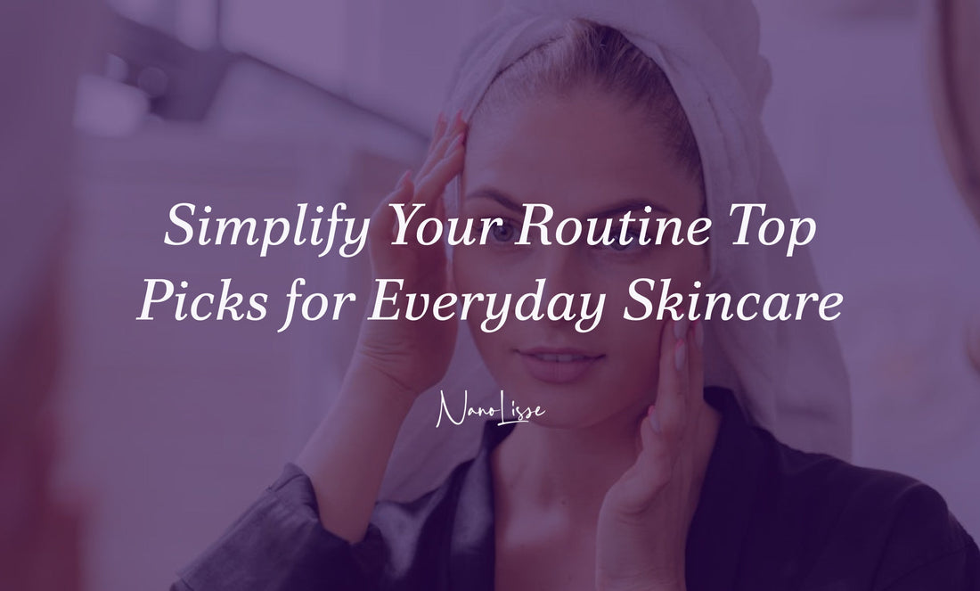  Woman applying facial skincare with towel on head highlighting daily skincare essentials and simple routine for healthy glowing skin