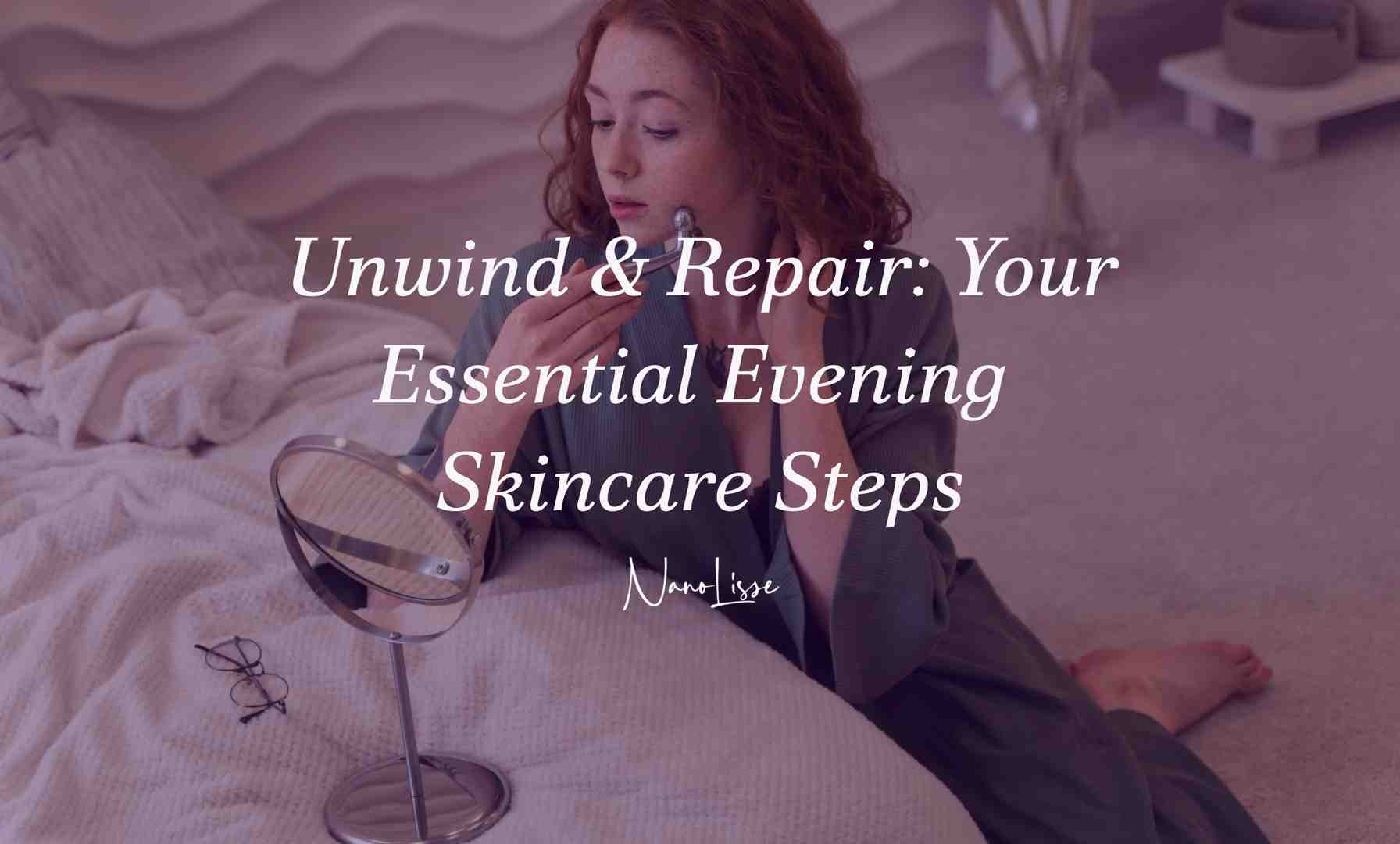 Unwind & Repair: Your Essential Evening Skincare Steps